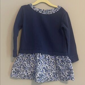 Vineyard Vines Blue Floral Dress
